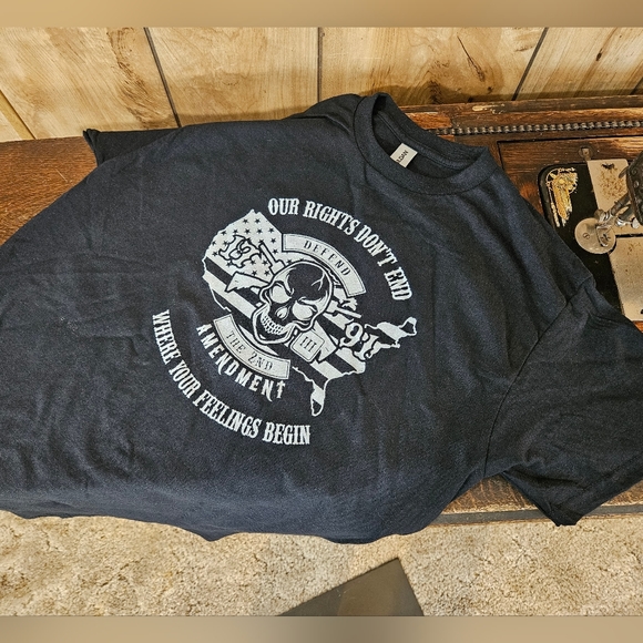 Patriotic 2nd Amendment T-shirt - Picture 5 of 8